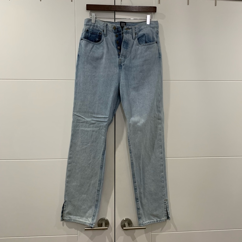 Bdg High Waisted Split Hem Jeans - image 1